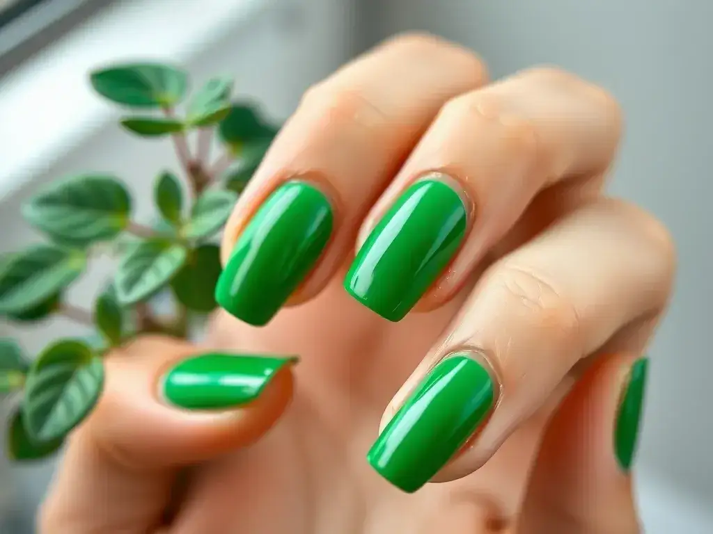 Jakie paznokcie do zielonej sukienki – idealne kolory na każdą okazję