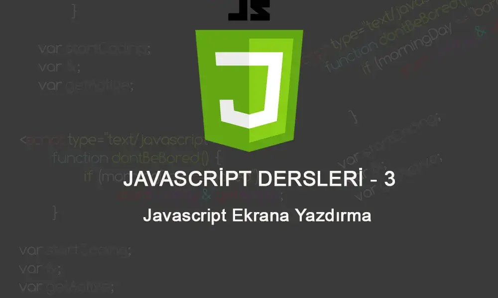 Jak javascript ile html yazdırma ile dinamik içerik oluşturabilirsiniz