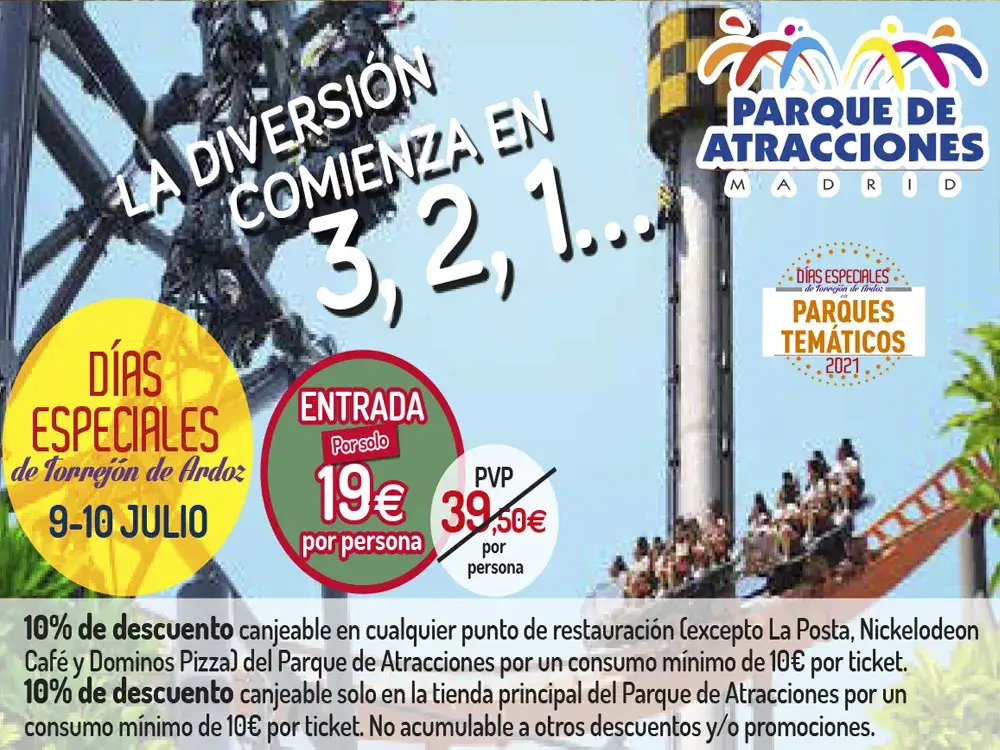 Los mejores cupones descuento parque de atracciones para ahorrar hoy