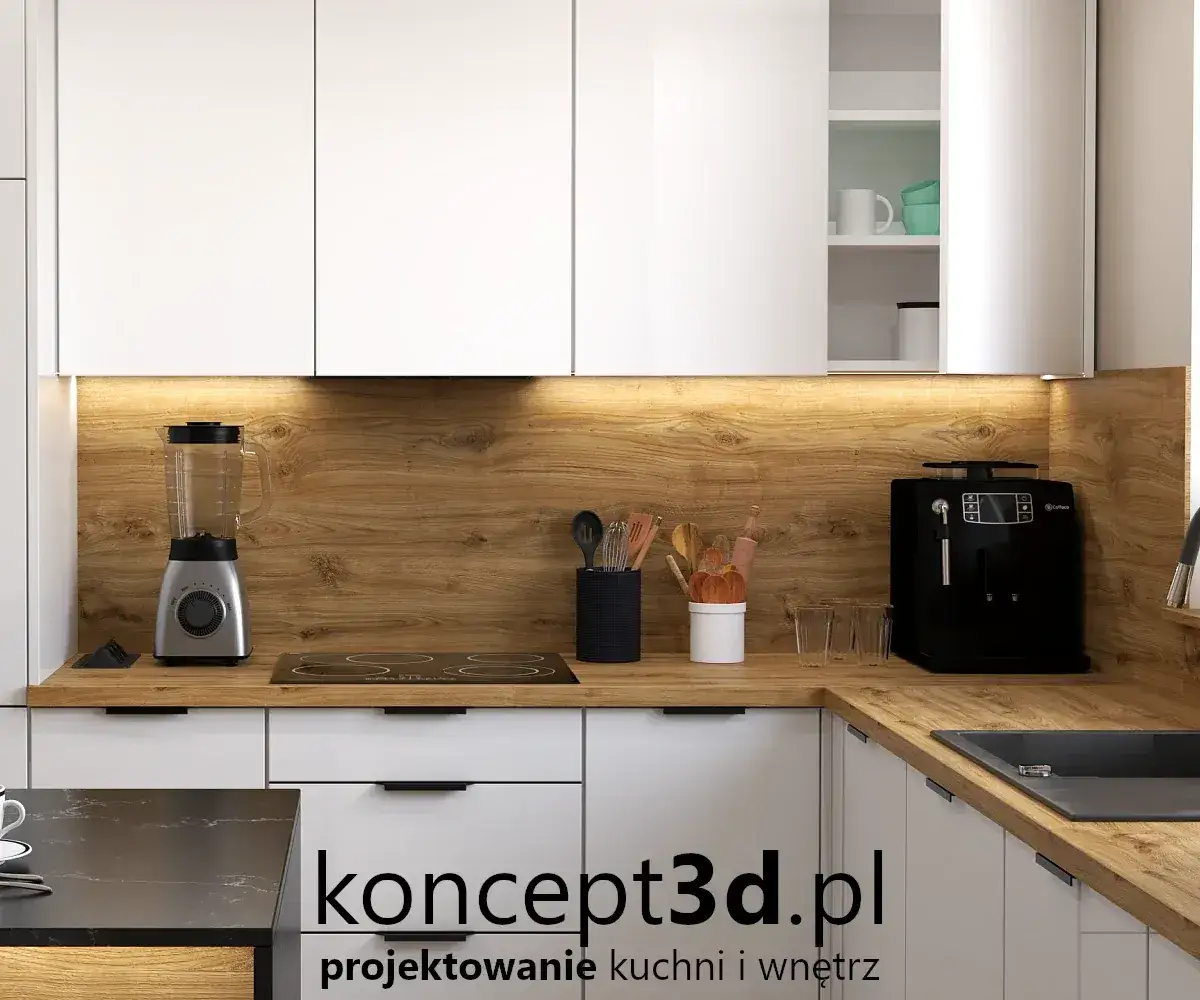 Co między blatem a szafkami w kuchni? Oto najlepsze materiały i rozwiązania