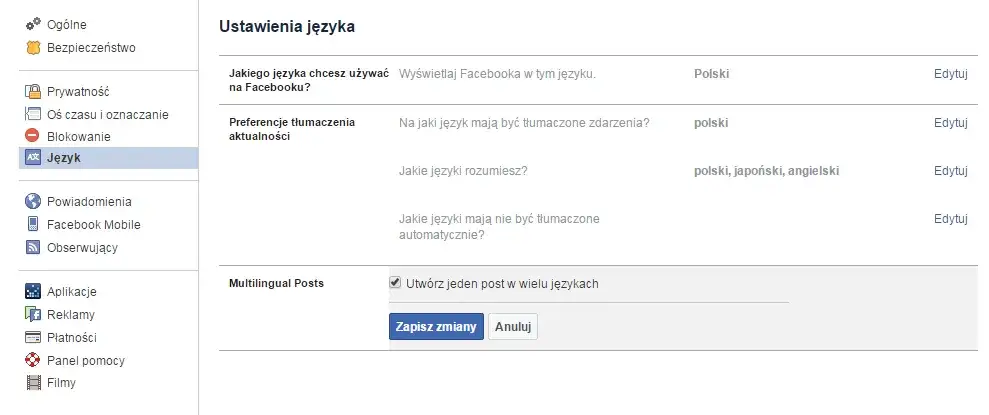 Jak włączyć tłumaczenie na Facebooku i zrozumieć obce treści