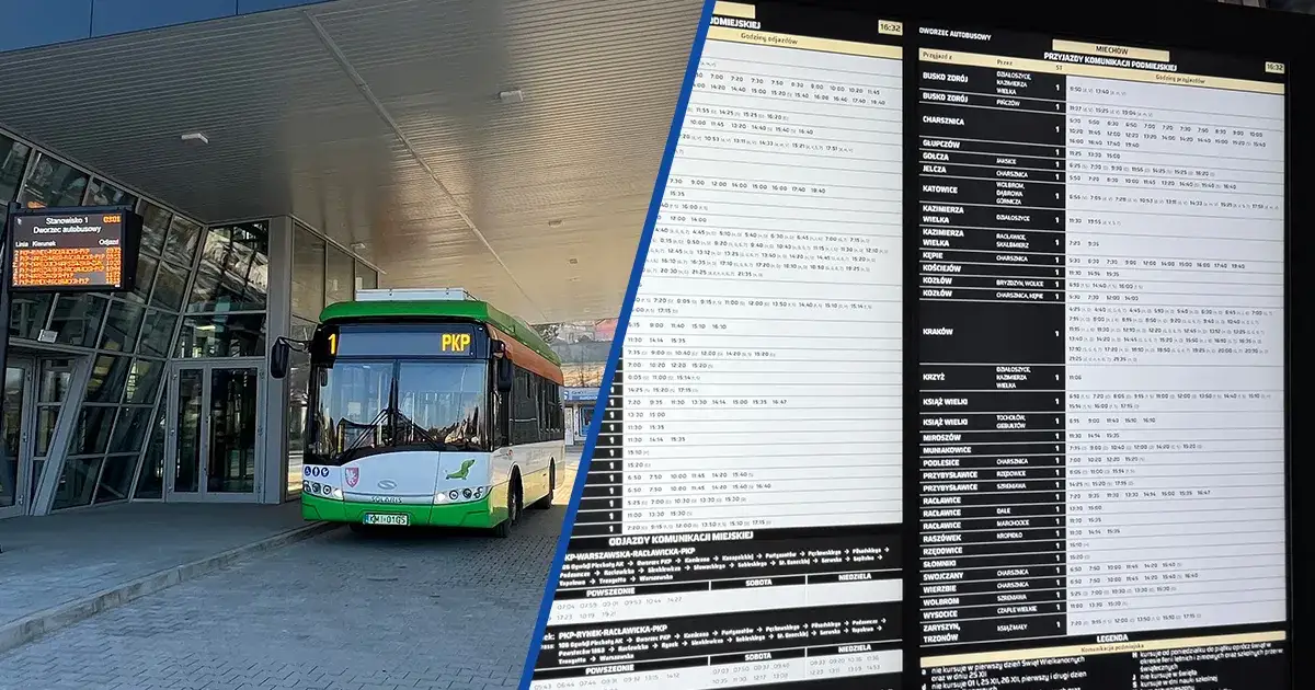 Busy Wolbrom-Miechów: Skąd odjazd? Dworzec PKS i rozkład!