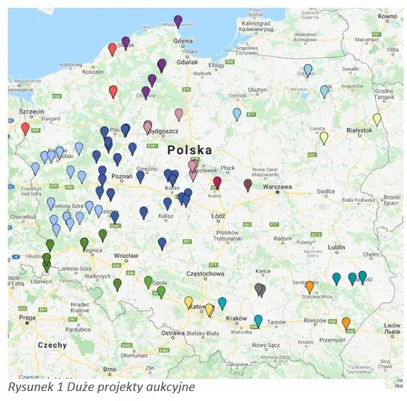 Farmy fotowoltaiczne w Polsce: Katalog i mapa