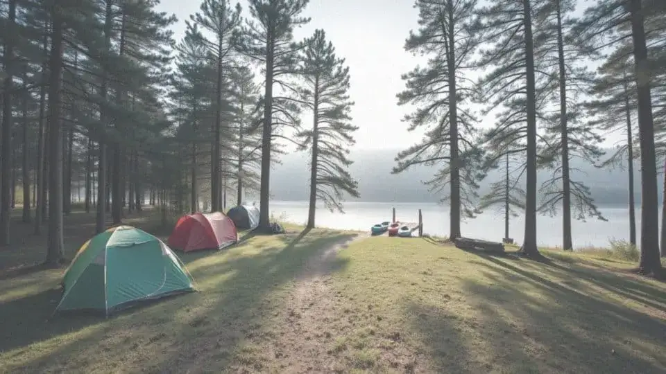 Najlepsze pole namiotowe nad jeziorem w Pomorskiem – relaks w naturze