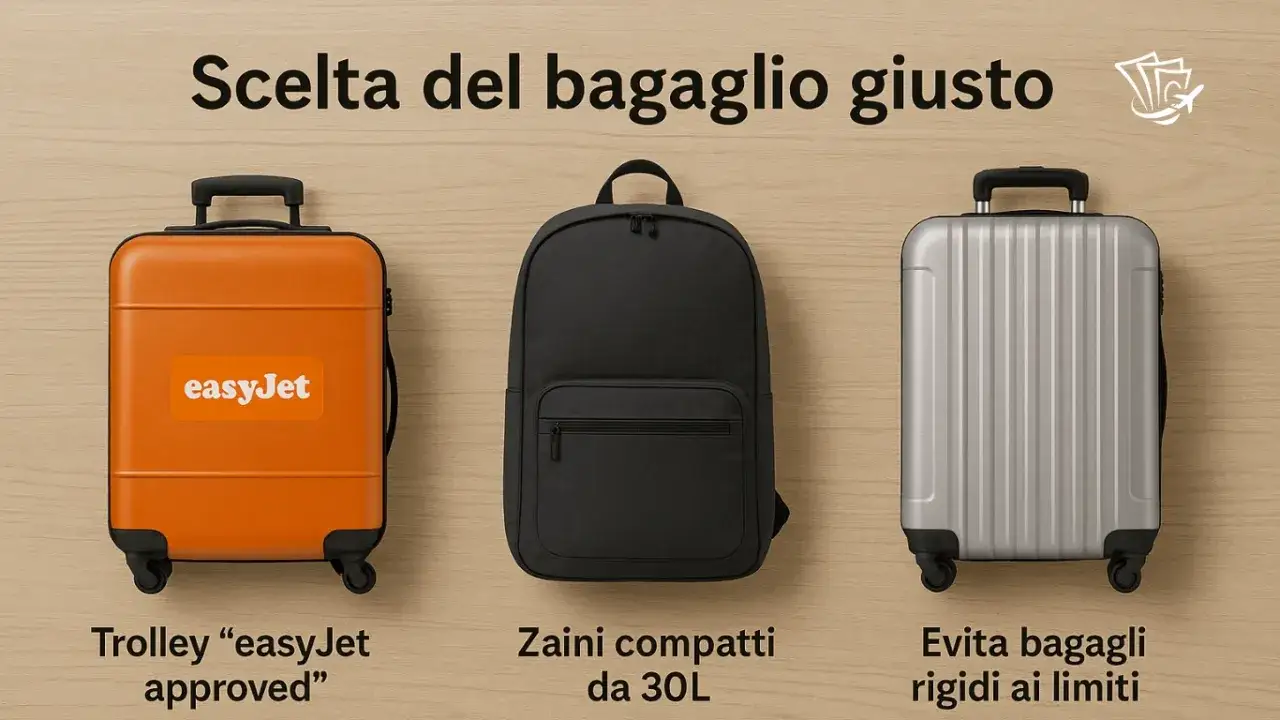 Regole Bagagli EasyJet 2025: Dimensioni, Pesi e Costi [Guida]