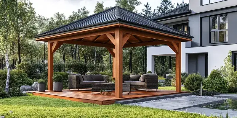 Co na dach altany? Najlepsze materiały, które zaoszczędzą Twój czas