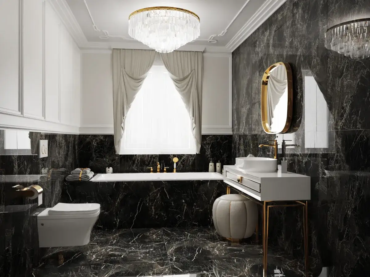 Jak urządzić łazienkę biało czarną: 8 sprawdzonych pomysłów na aranżację