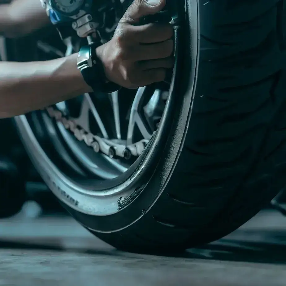 Ile ciśnienia w oponach motocyklowych? Uniknij niebezpieczeństw na drodze