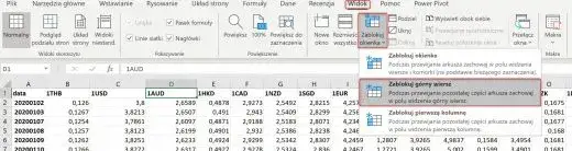 Jak zablokować kolumnę w Excelu: 3 proste metody + porady