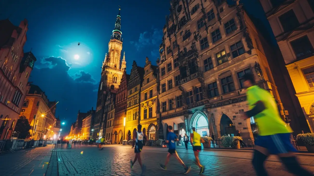 Nocny Półmaraton we Wrocławiu - kompleksowy przewodnik dla biegaczy