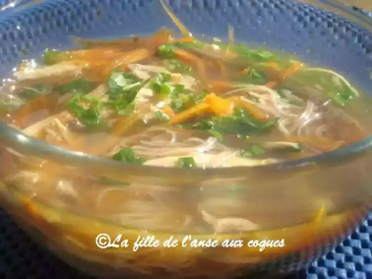 Soupe de vermicelles : recette facile et réconfortante