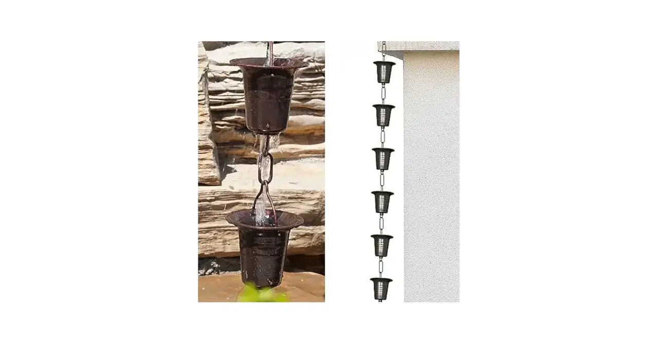 Jak zamontować łańcuch do rynny: 8 kroków do pięknego ogrodu