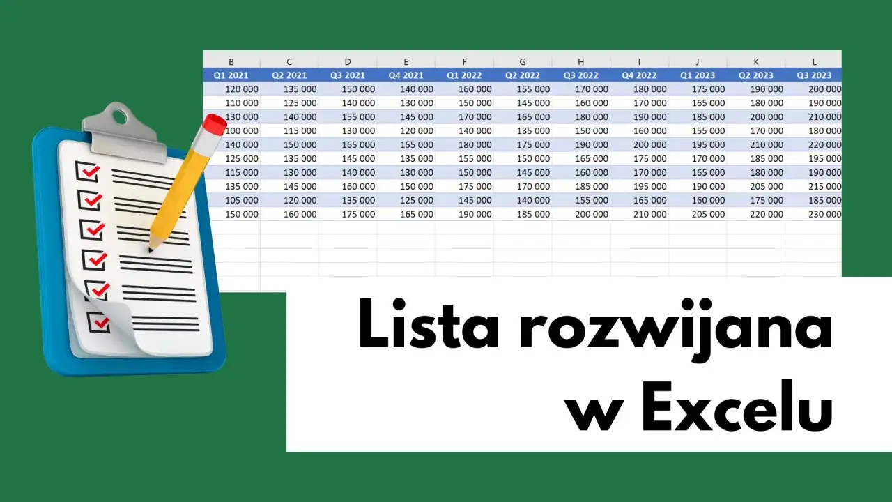Excel: jak zrobić listę rozwijaną - prosty poradnik krok po kroku
