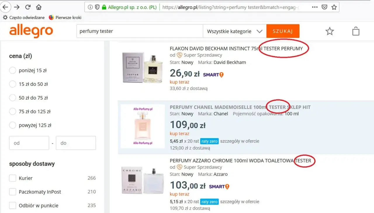 Testery perfum: Jak kupić oryginał i nie przepłacić?