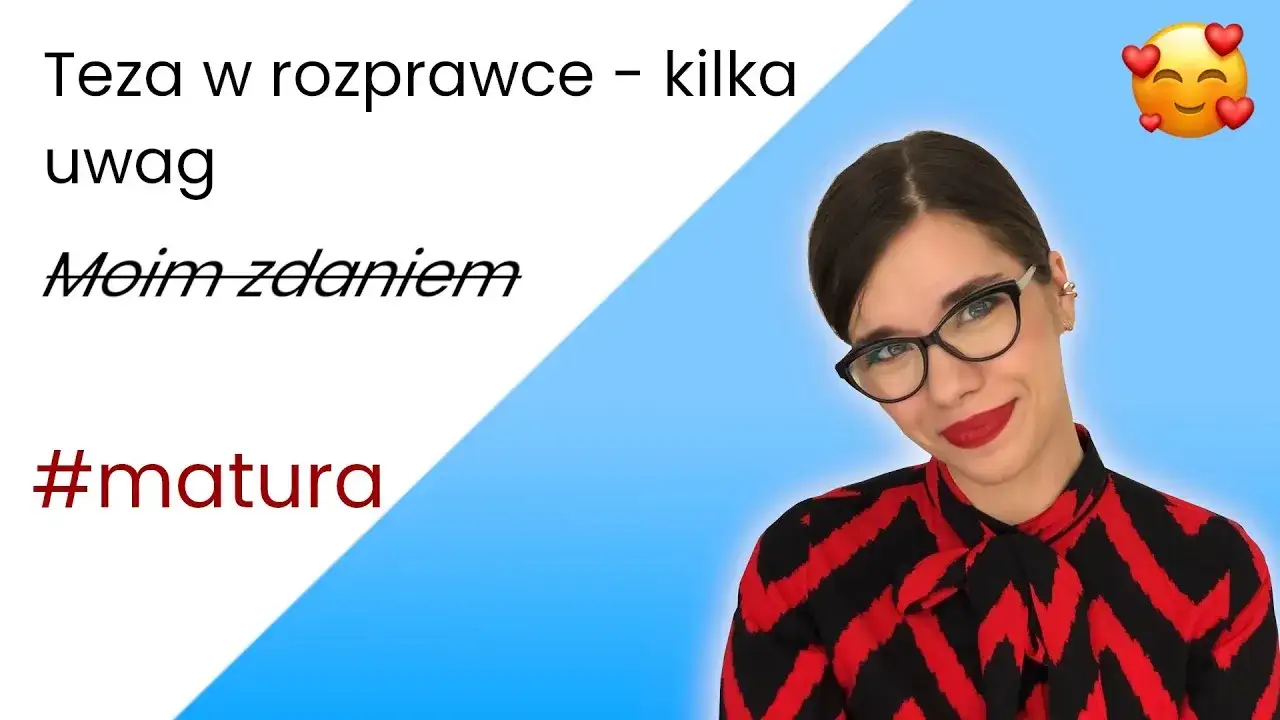 Co to teza w rozprawce i jak skutecznie ją sformułować?