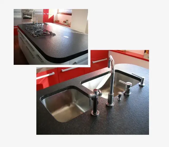 Konglomerat kwarcowy w Łodzi - trwałe blaty kuchenne i łazienkowe