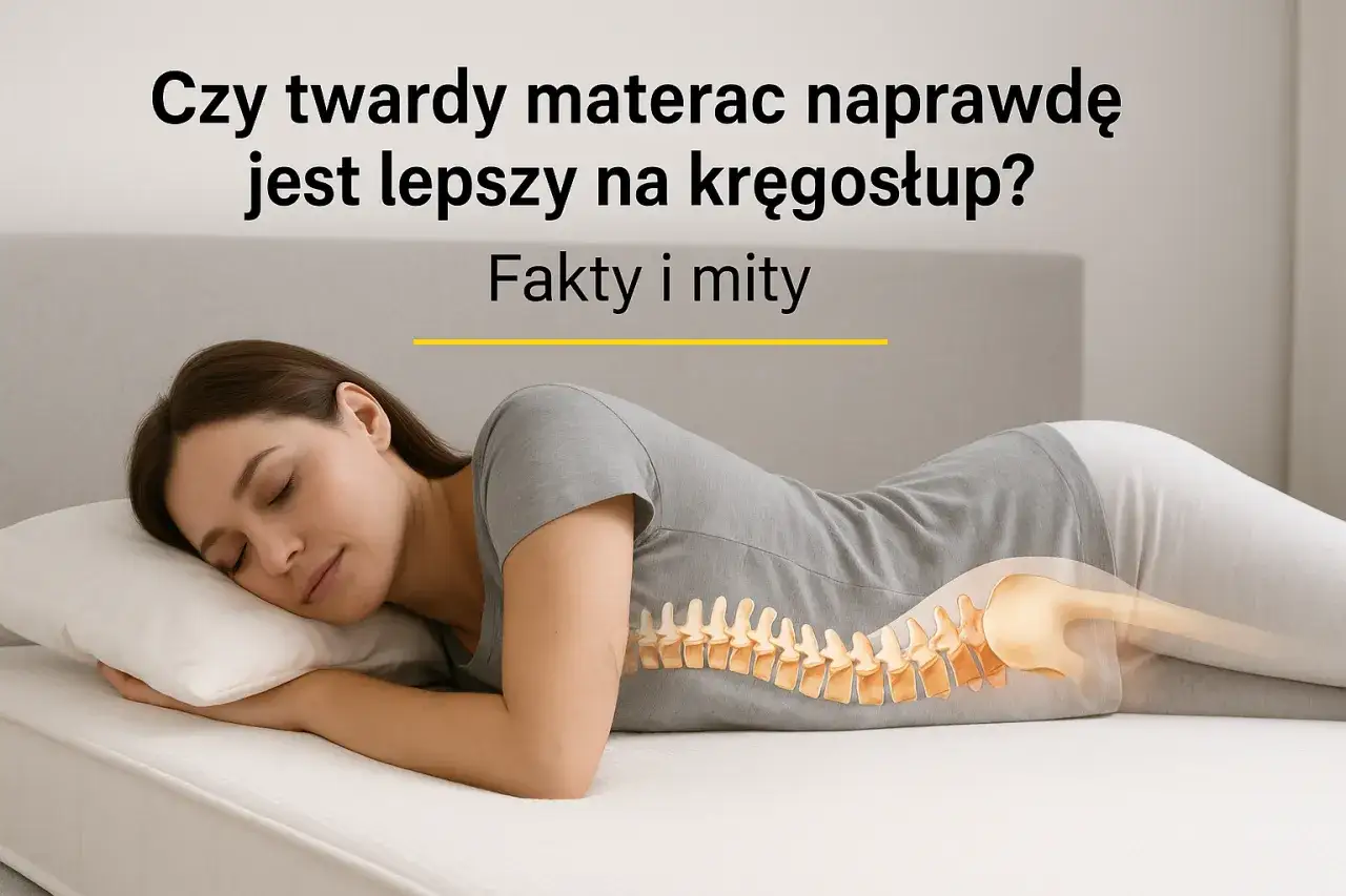 Twardy materac: mit czy zdrowie? Ekspert radzi, jak wybrać idealny.