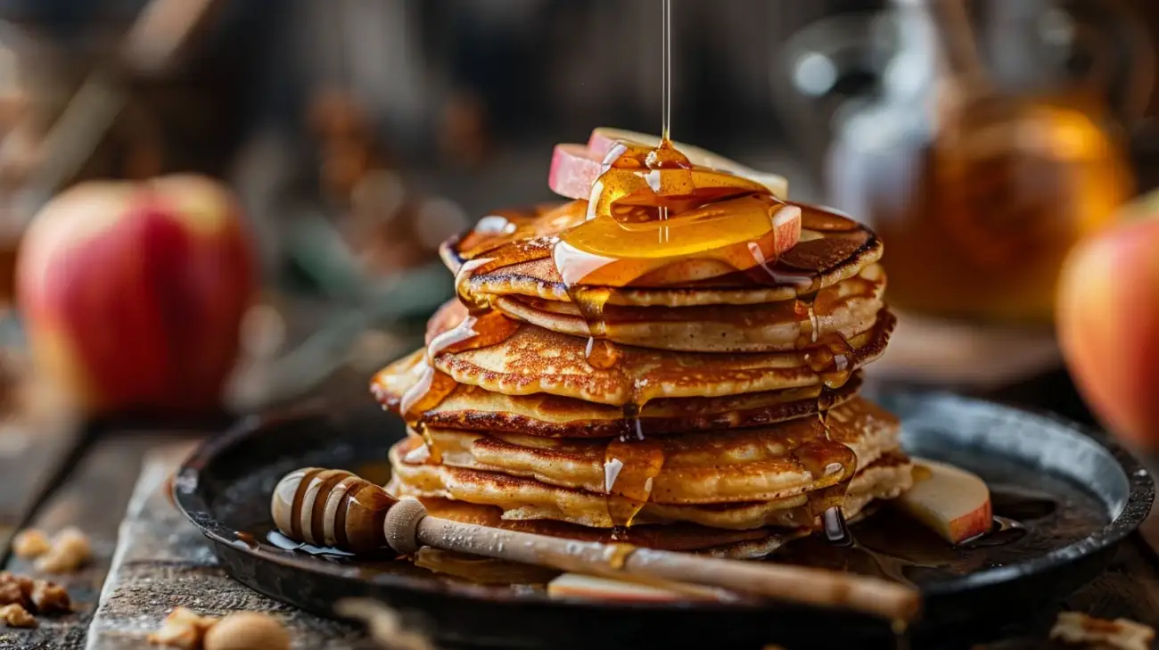 Racuchy z jabłkiem: Jak zrobić budyniowe placuszki?