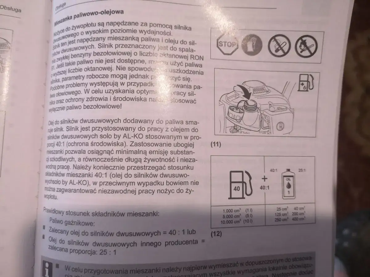Makita: Jaka mieszanka do piły? Proporcje 1:50 i uniknij awarii!