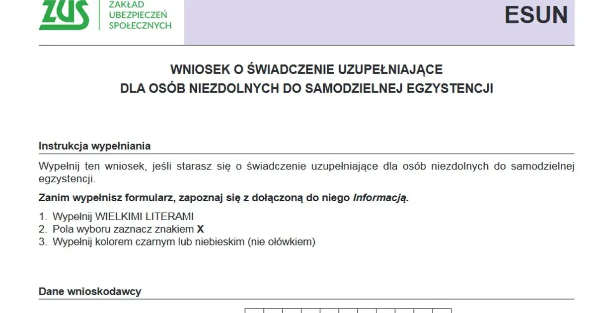 Jaki wniosek o 500 – uniknij błędów i zyskaj świadczenie na czas