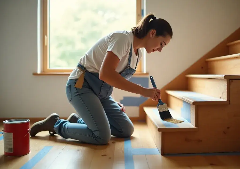 Jak wykończyć schody drewniane przy ścianie, aby uniknąć błędów?