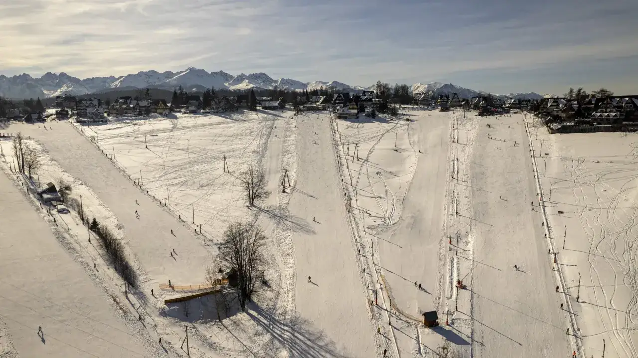 Aktualne kamery na stokach narciarskich Bukowina Tatrzańska – sprawdź warunki