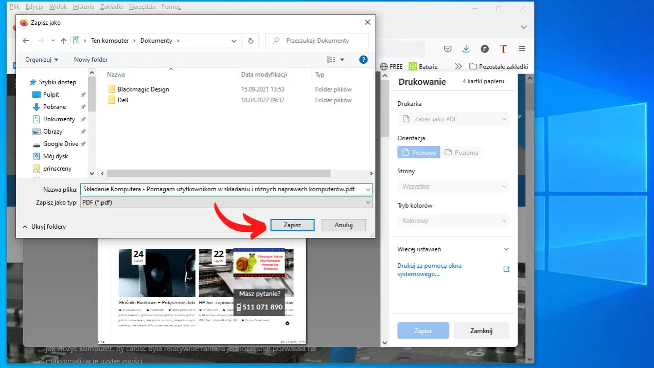 Jak pobrać stronę internetową w PDF i uniknąć problemów z formatowaniem