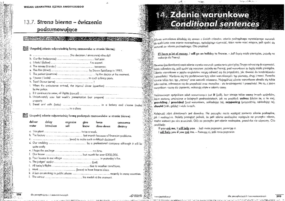 Ćwiczenia z czasowników modalnych w stronie biernej. Uzupełnij zdania, by stworzyć poprawne konstrukcje.