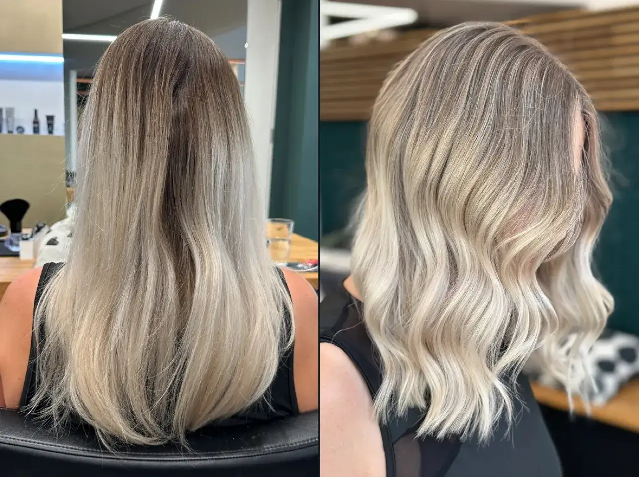 Blonde Haare mit dunklen Strähnchen: Tiefe, Volumen & Pflege