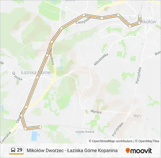 Gdzie się zatrzymuje bus w Lisiej Górze? Przystanki i linie