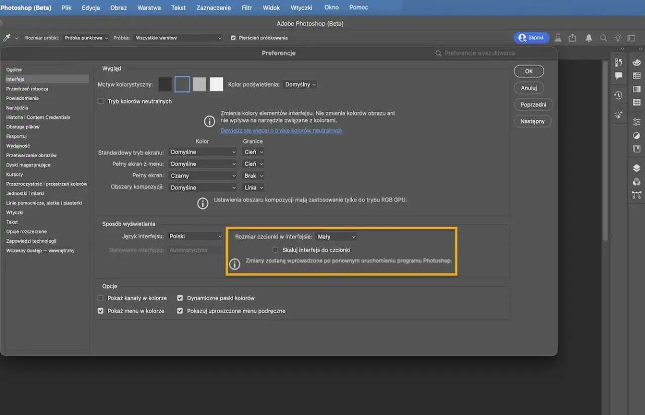 Photoshop: Zmień język interfejsu! Poradnik dla każdej wersji