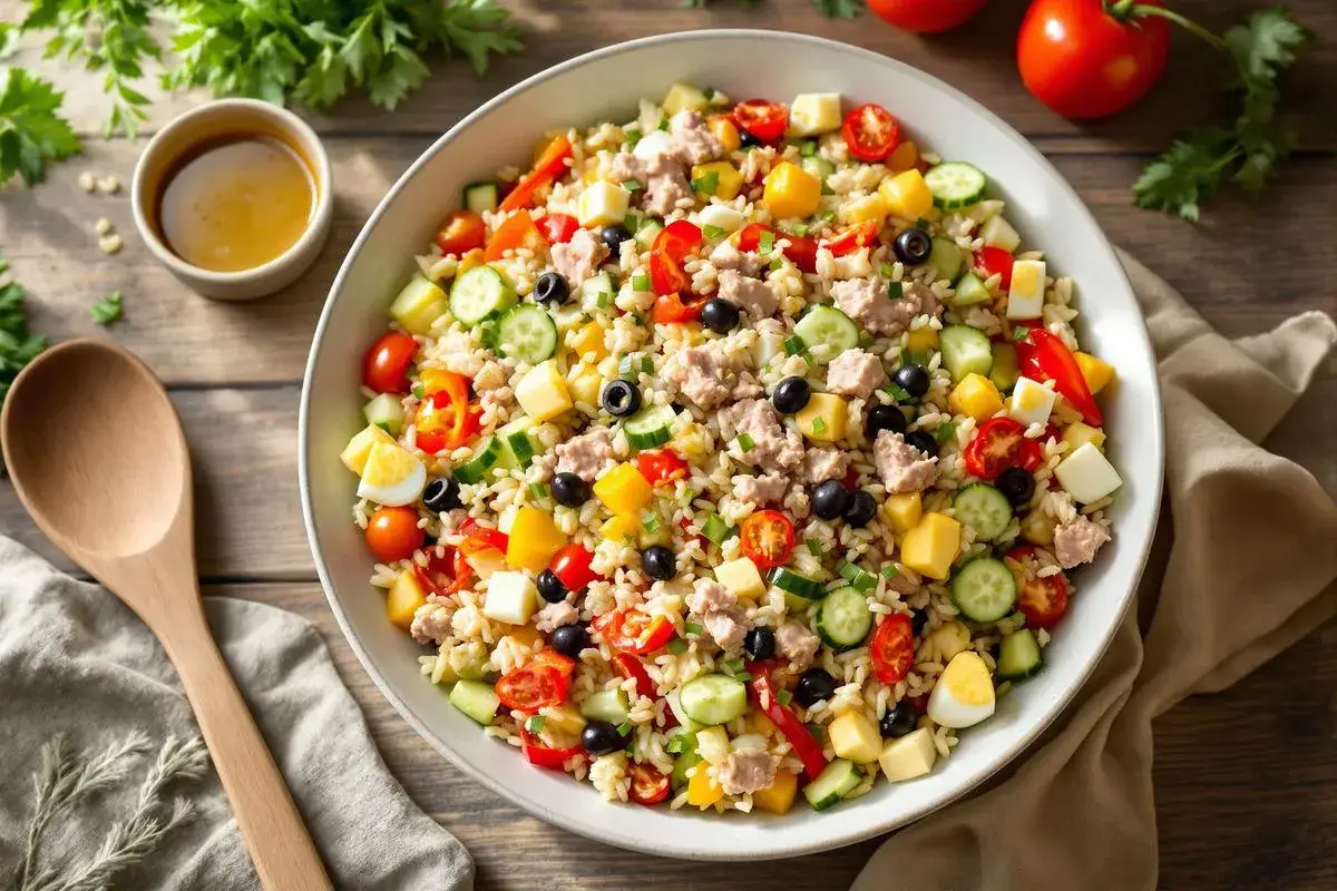 Salade de riz parfaite : quel riz choisir pour des grains non collants ?