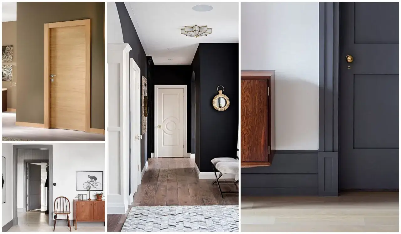 Jaki kolor listew przypodłogowych do ciemnych drzwi, aby uniknąć błędów?