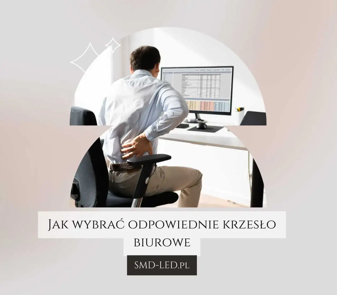 Jakie powinno być krzesło do pracy przy komputerze, aby uniknąć bólu?