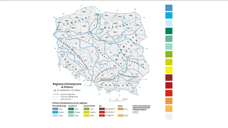 Strefy klimatyczne Polski: Podział i charakterystyka