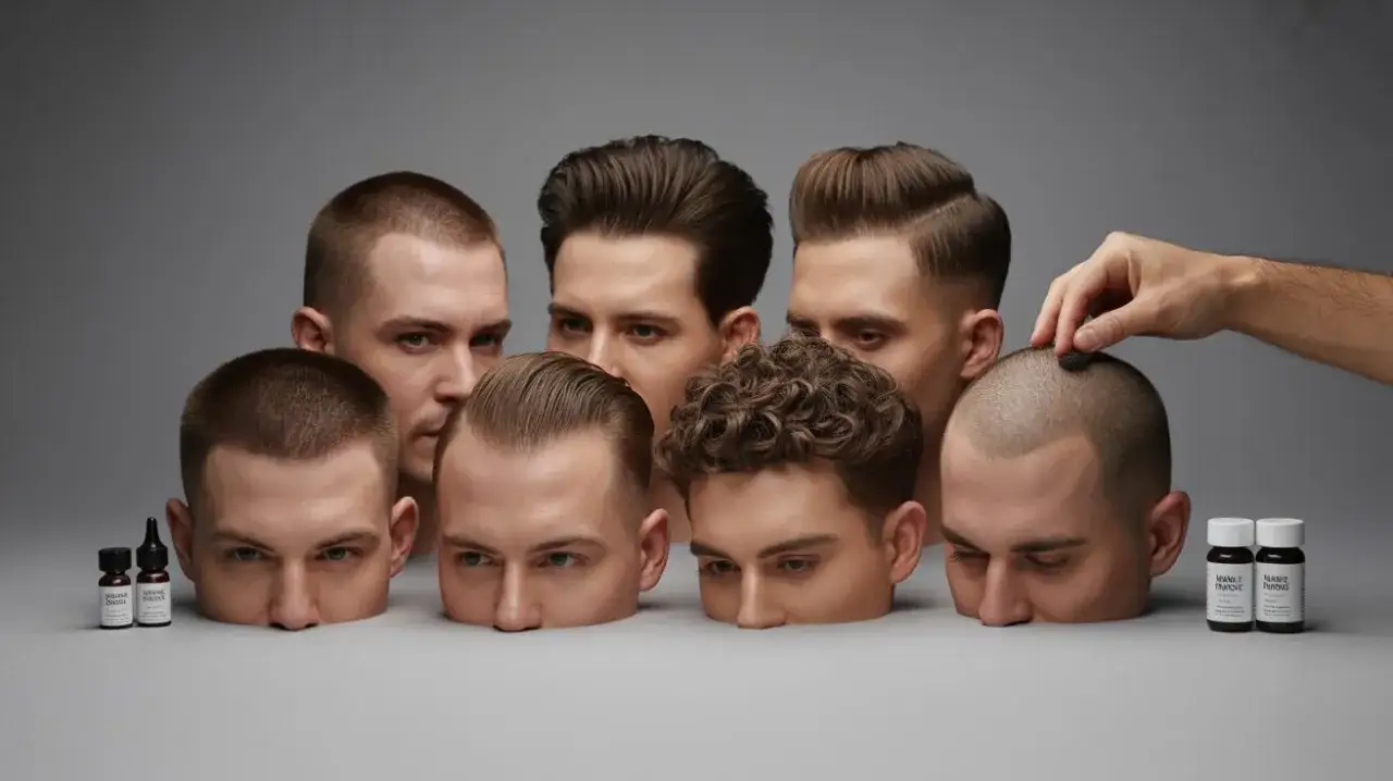 Jakie fryzury męskie polecacie dla łysiejących?