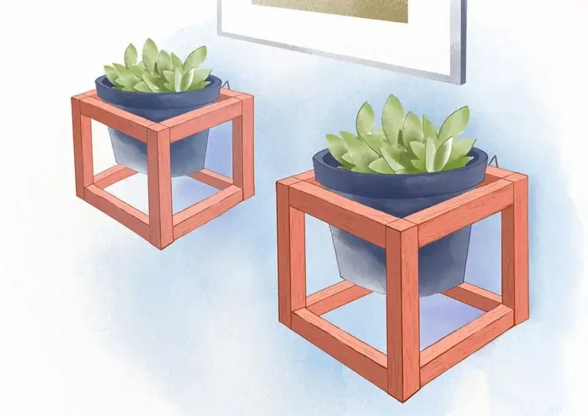 Prosty sposób na piękny kwietnik z taniego materiału w domu