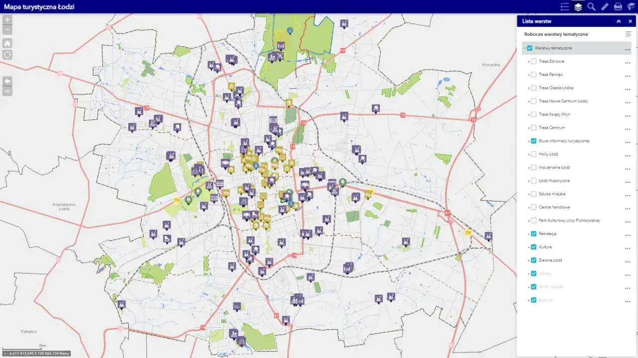 Łódź: Mapa Dzielnic z 10 Najważniejszymi Ulicami Do Odwiedzenia