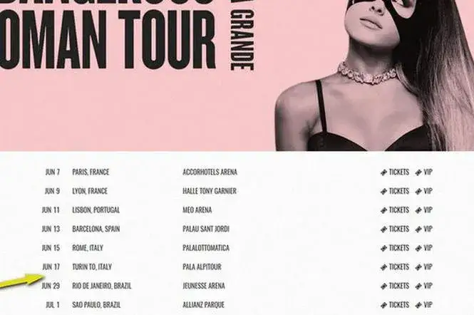 Ariana Grande - nowe koncerty i trasy w nadchodzących miesiącach