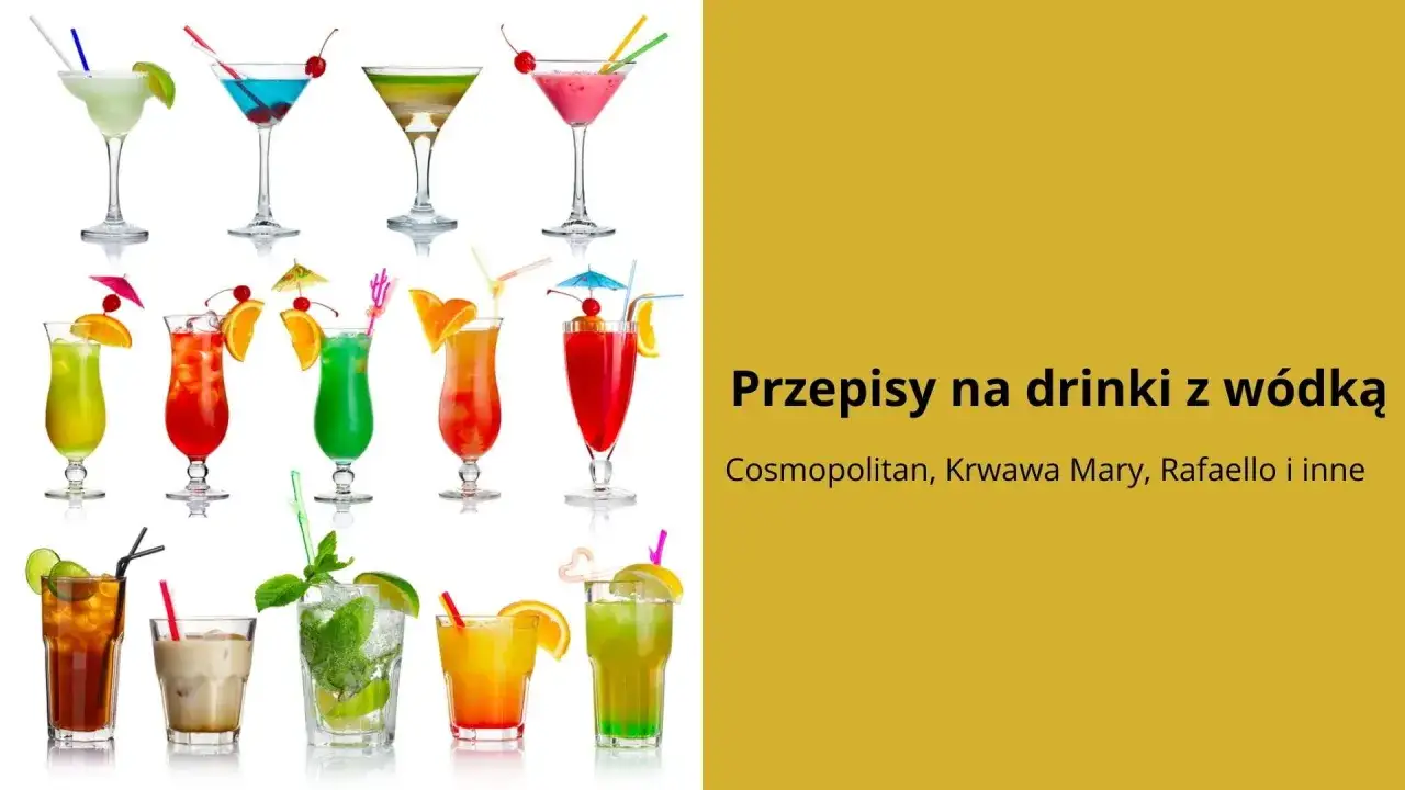 Proste drinki z wódką: Łatwe przepisy na domowe koktajle
