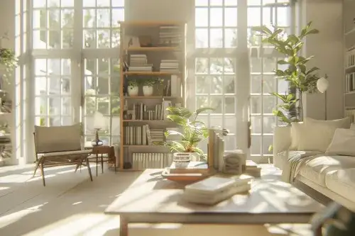 Jak ustawić meble w pokoju z dwoma oknami, aby zyskać więcej przestrzeni?