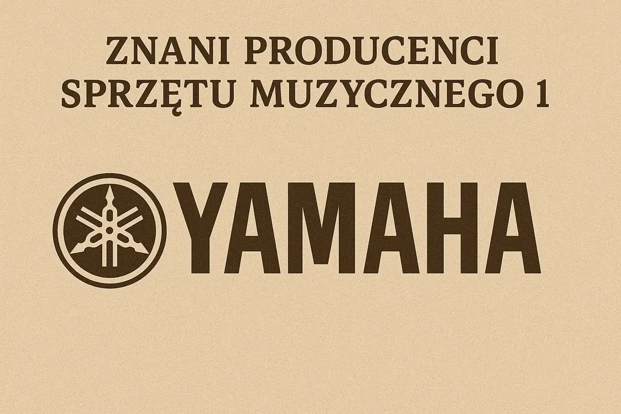 Yamaha, znany producent sprzętu muzycznego, ma japońskie korzenie. Logo z trzema skrzyżowanymi kamertonami symbolizuje jego dziedzictwo.