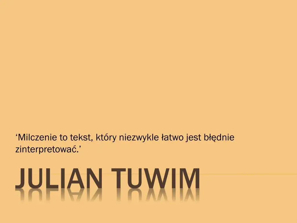 Tuwim: wiersze dla dorosłych, ich interpretacje i znaczenie literackie