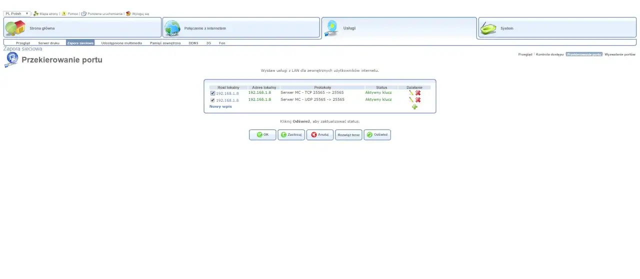 Jak otworzyć serwer Minecraft? Przekierowanie portów krok po kroku