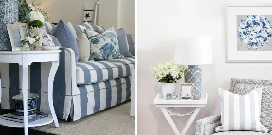  Dekoracje w stylu hampton - 33 zachwycających pomysłów i dodatków