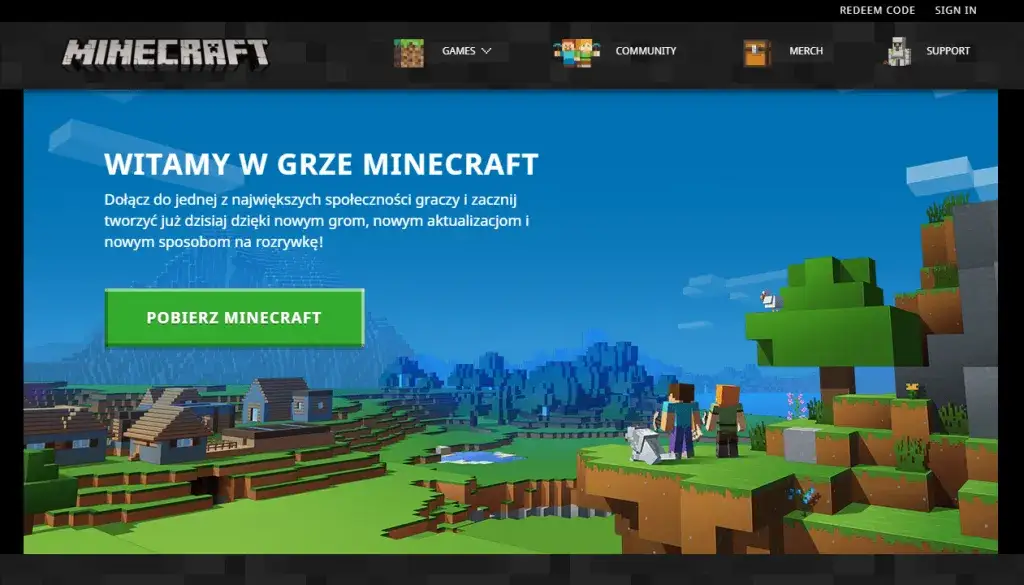 Jak pobrać Minecraft za darmo po polsku i cieszyć się grą bez kosztów