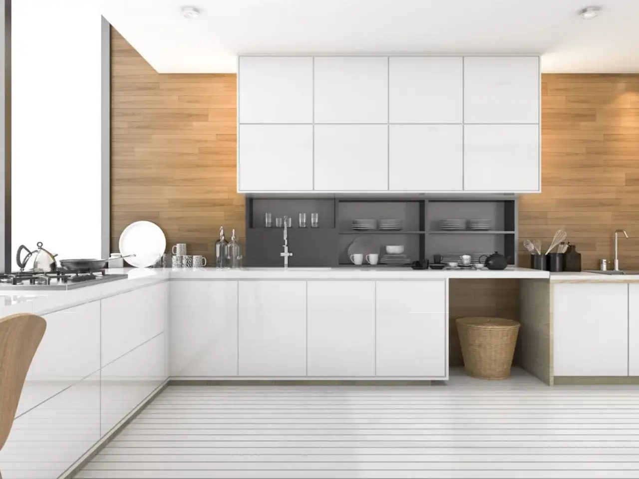 Jak wysoko szafki nad blatem? Klucz do wygodnej kuchni i ergonomii