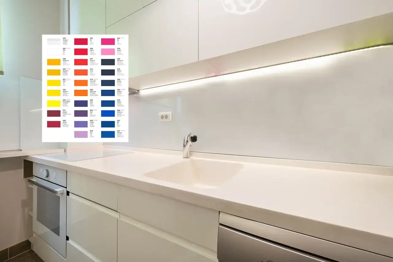 Jaki kolor lacobel do białej kuchni? Klucz do udanej aranżacji wnętrza