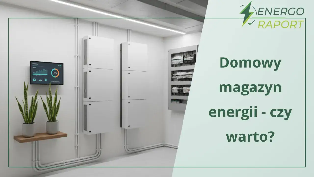 Nowoczesny domowy magazyn energii z panelem sterowania i roślinami. Czy warto zainwestować w takie rozwiązanie?