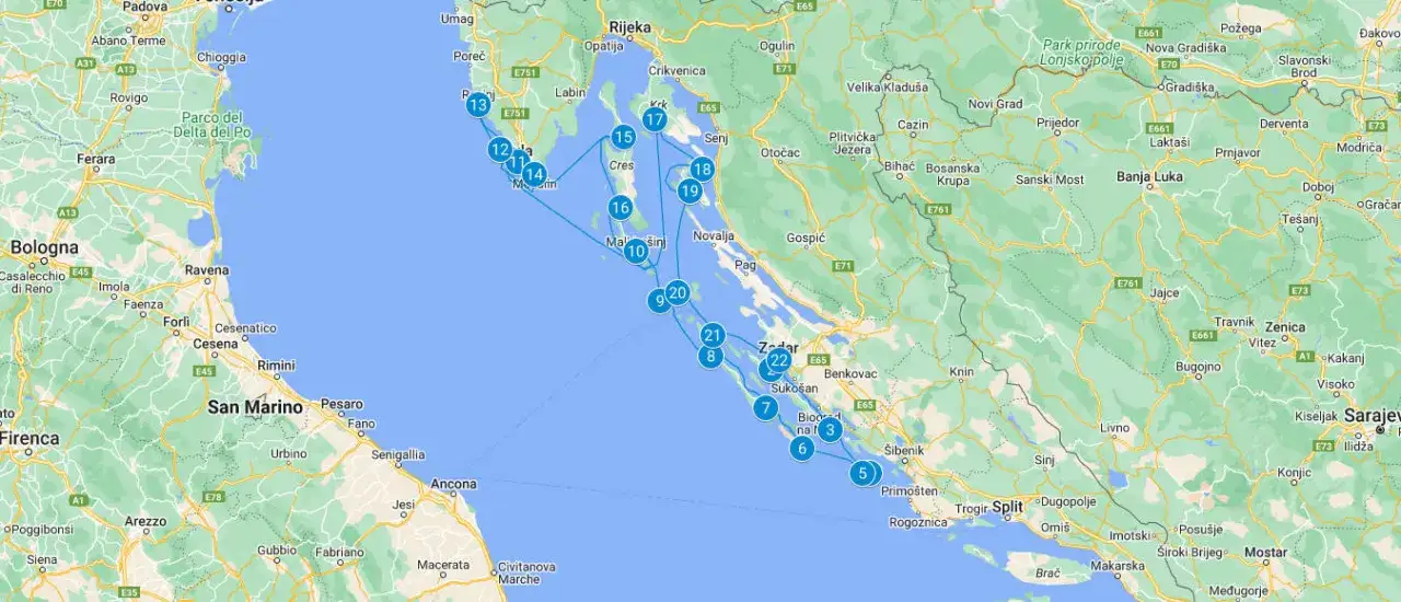 Najlepsza trasa do Zadaru: uniknij korków i kosztów podróży